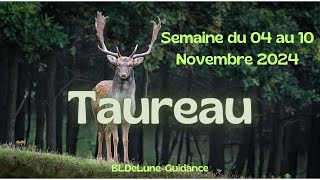 Taureau ♉ du 04 au 10 Novembre 2024 🌟Bonne nouvelle succès réussite Restez concentré et patientez [upl. by Dleifyar860]