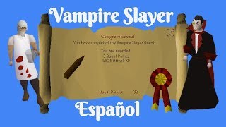 OSRS Vampire Slayer Quest Español [upl. by Ogir]