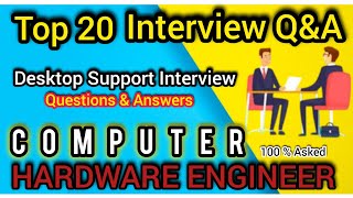 Top 15 Computer Hardware Interview Questions amp Answers JobWinning Computer Hardware Interview QampA [upl. by Nodmac]