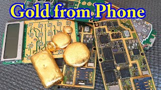 idea how to make pure gold from old cell phone mobile phones Smartphones [upl. by Arva]