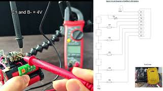 DeWALT 20V Battery Pinout Diagram Positive Negative TH and ID [upl. by Ettolrahs]