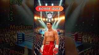 Knockout Knowledge The Ultimate Boxers Quiz [upl. by Madeline]