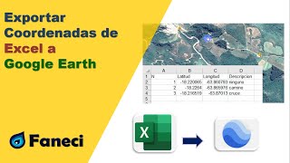 PASAR COORDENADAS DE EXCEL A GOOGLE EARTH✅📌 [upl. by Aerdua]