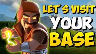 COC LIVE BASE VISITING AND TIPS AND TRICKS  CLASH OF CLANS [upl. by Meri]