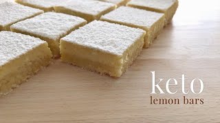 Keto Lemon Bars [upl. by Teria]