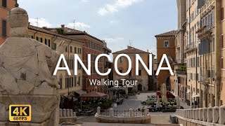 Ancona Italy Walking Tour 4K [upl. by Ayikal]