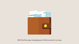 Esso app  Manage your Esso Smiles points [upl. by Eylloh]