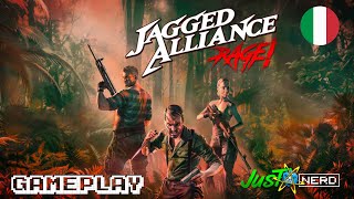 Jagged Alliance Rage Gameplay ITA HD  JustNerd [upl. by Adidnere]