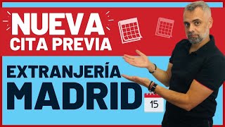 NUEVA CITA PREVIA EXTRANJERÍA MADRID [upl. by Larred]