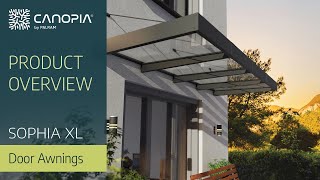 Sophia XL Door Awning DIY Kit Stylish Protection for Your Entryway [upl. by Hofstetter]