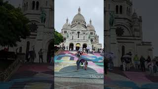 The Basilica of Sacré Coeur de Montmartre Paris France 202travelparistourismholidayshorts [upl. by Vange]