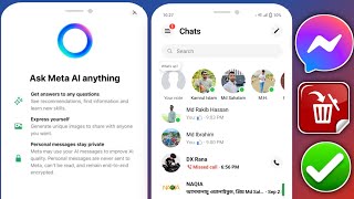 Comment supprimer définitivement Meta Ai sur Messenger [upl. by Fairley]