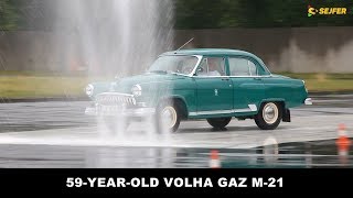 Volha GAZ M21 z roku 1959 na kurzu bezpečné jízdy [upl. by Dituri]