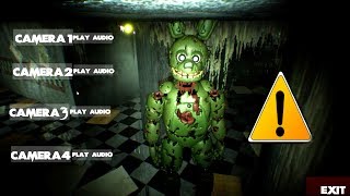 WARNING Five Nights at Freddys 3 Reboot [upl. by Ehr128]