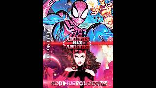 SpiderMan Comics VS Scarlet Witch Comics [upl. by Nnor761]