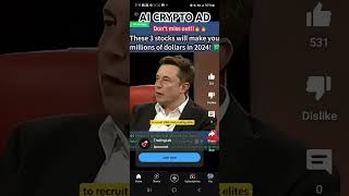 Ai crypto ad ai ksi elonmusk elon [upl. by Donny192]