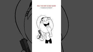 You Said A Bad Word 😳 Animation Meme shorts [upl. by Gayel]