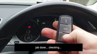 Xtool X100 PAD2 PRO Program Video VW CC 2014 Key Programming By X100 PAD2 PRO [upl. by Annoyik]