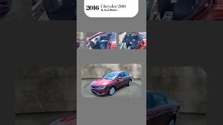 Chrysler 200 2016 car review [upl. by Ahseya]