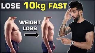 FASTEST Way To LOSE 10 kg Weight At HOME [upl. by Tohcnarf]