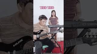 TICO TICO COVER BY BUTZ AND RUBY GUITAR FINGERSTYLE INSTRUMENTAL COUPLEBAND [upl. by Atiekan]