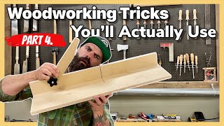 Helpful Woodworking Tricks Youll Actually Use  Useful Woodshop Hacks [upl. by Shurlock]