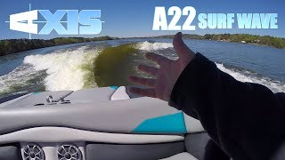 2017 Axis A22 surf wave demo [upl. by Tomasz434]