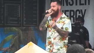 Buddy Nielsen Speech Live  Vans Warped Tour on 7252015 [upl. by Harriet265]