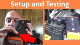 Powrun POne Battery Jump Starter TestReviewUnboxing Booster Pack Instructions [upl. by Gnaw917]