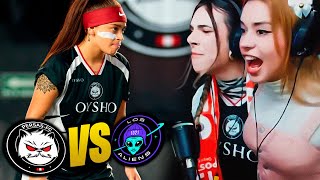 PERSAS FEMENIL vs LAS ALIENS FC  Queens League Americas  JORNADA 8 [upl. by Nerreg]