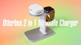 Trên tay Otterbox 2 in 1 MagSafe Charger Đế sạc MagSafe để bàn tốt nhất cho thiết bị Apple hiện nay [upl. by Ramhaj]