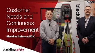 Blackline Safety at FDIC  Customer Needs and Continuous Improvement  Lone Worker Safety [upl. by Redwine9]