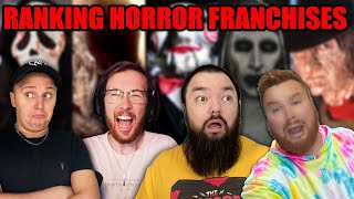 TIER LIST RANKING OF HORROR FRANCHISES  THE BOYS ARE FIGHTING PT 4 [upl. by Ramyaj]