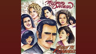 Vicente Fernández Mujeres Divinas Mujeres Divinas Karaoke RUBIO [upl. by Yanttirb]