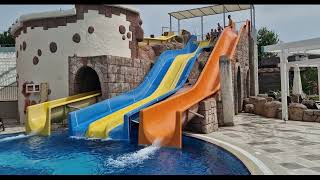 Club Calimera Serra Palace pools water slides and more Part 2 [upl. by Ruperto645]