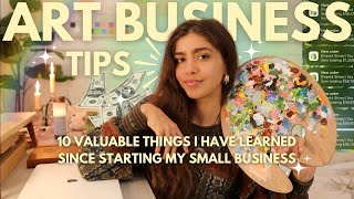 10 Art Business Tips For Selling Art Online amp Running A Small Business [upl. by Chrystel]