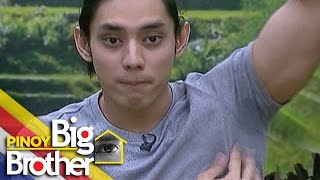 PBB 7 Day 128 Luis nagpawis ang kilikili nang humarap sa challenge ni Kuya [upl. by Aissela531]