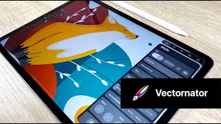 Vectornator Illustration Process [upl. by Hazeghi]