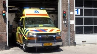 A1 COMPILATIE AMBULANCES IN AMSTERDAM Ambulance code 3 compilation Amsterdam NL [upl. by Tnahs]