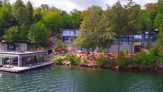 Finest Muskoka Cottage  Modern Masterpiece on Lake Joseph [upl. by Watts785]