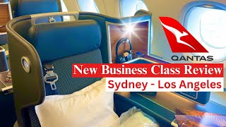 ULTIMATE QANTAS A380 BUSINESS CLASS REVIEW Comparing First Class Vs Business Class Experience ✈️🥂 [upl. by Ancier455]