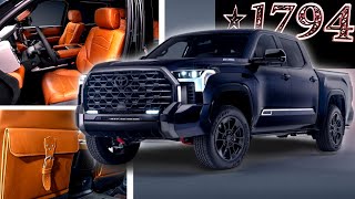 2024 Toyota Tundra 1794 Limited Edition Revealed [upl. by Natalina]