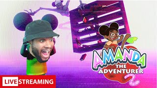 Amanda The Adventurer 2 Live Stream Full Game Vertical [upl. by Popelka525]