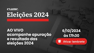 AO VIVO Apuração das Eleições 2024 acompanhe o resultado de SP e de outras capitais do Brasil [upl. by Annal]