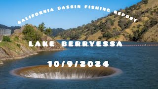 Lake Berryessa Fishing Report 10092024 [upl. by Lihcox]