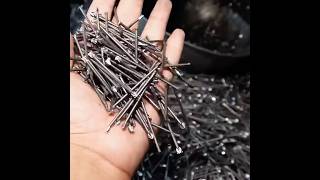 How Ship Plates Become Millions of Nails A Complete Manufacturing Process manufacturing [upl. by Elehcir]