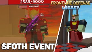 TDS SFOTH Event But FPS  Frontline Tower Defense Roblox [upl. by Oicnerolf203]