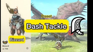 MHW Greatsword “Dash Tackle” move Monsterhunter now [upl. by Geraldina808]