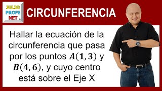 Ejercicio 3 de Circunferencia [upl. by Kristien]