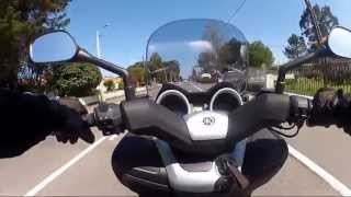 Test Drive Yamaha Xmax 125  2013 [upl. by Iblehs517]